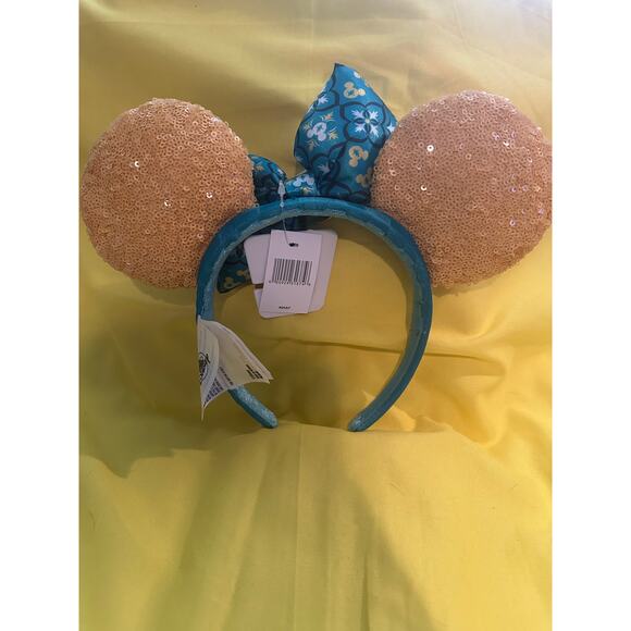 NWT Disney Parks Epcot Italy Drunken Limoncello Salute Glitter Ears